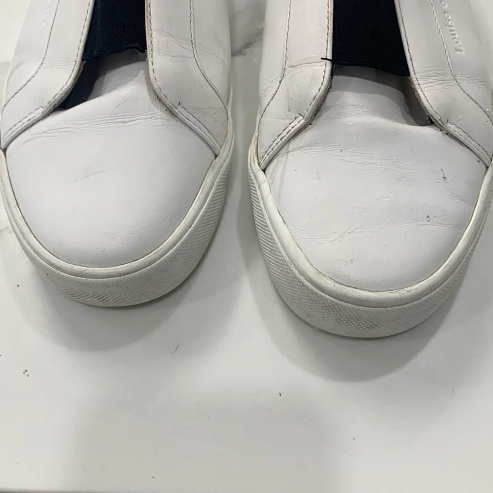 Louise et‎ Cie Lo-Bette White Leather Sneakers. Size 7.5